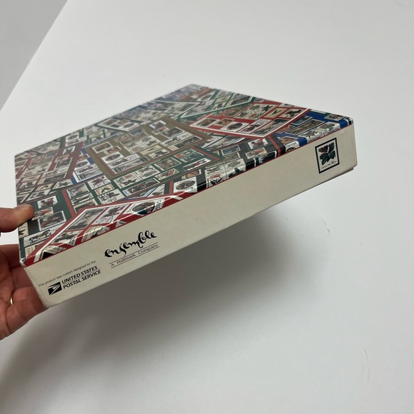 Hallmark ⚜️🧩⚜️ Stamps Jigsaw Puzzle 500 Pieces USPS Holiday Traditions 1997 - Picture 8 of 14